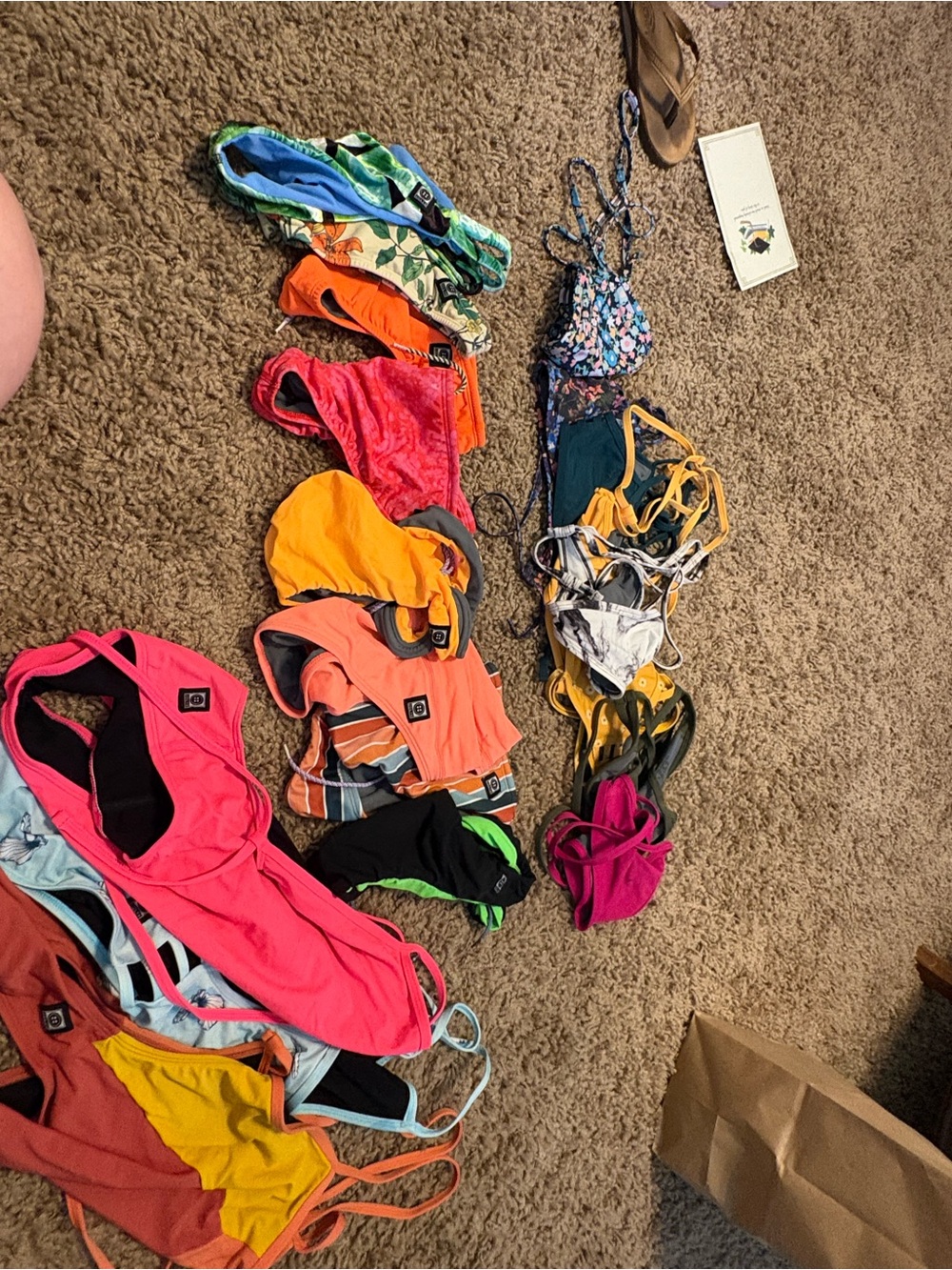 Jolyn Women’s Swimwear Lot in Bright Multicolor